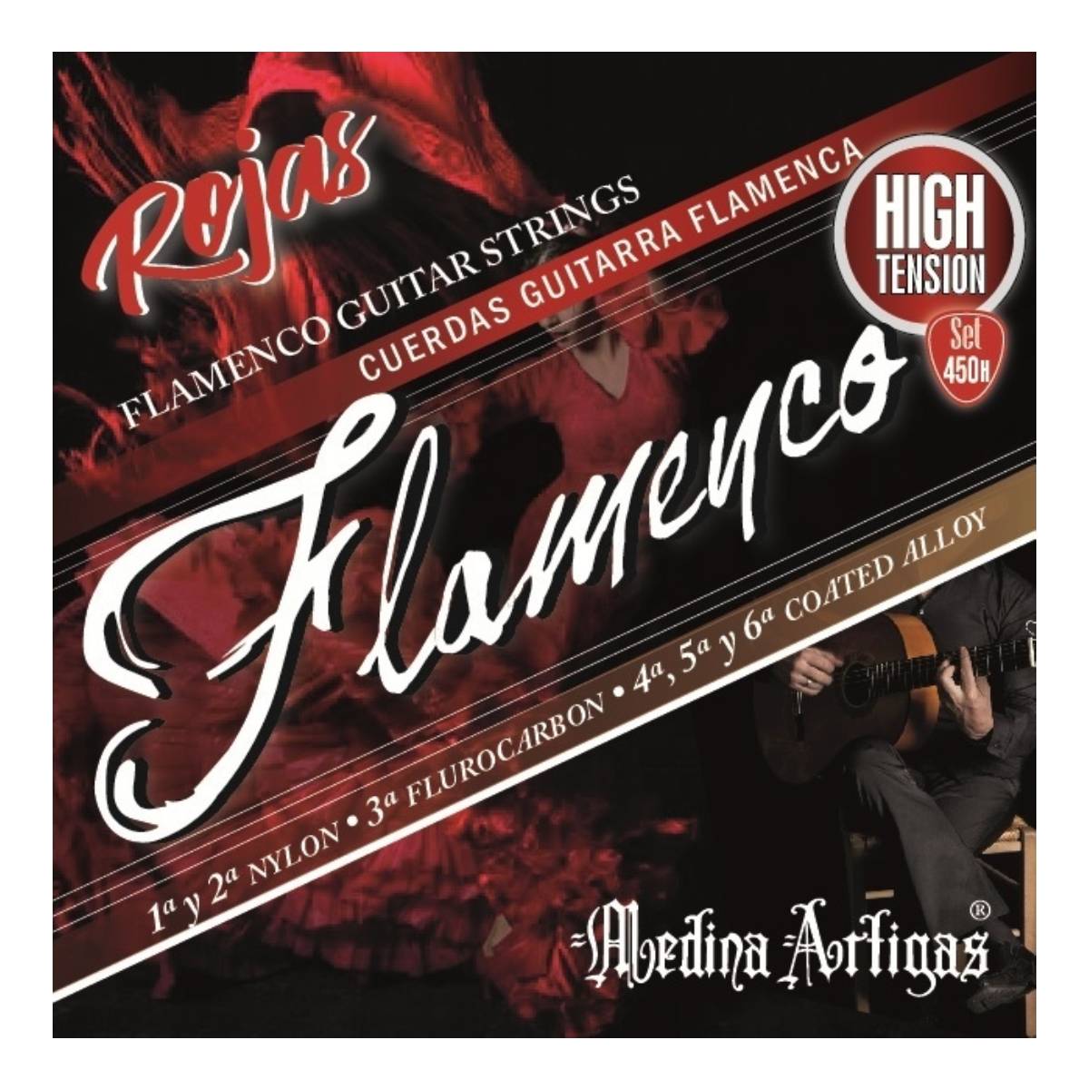 Encordado guitarra flamenca Medina Artigas HT 450H