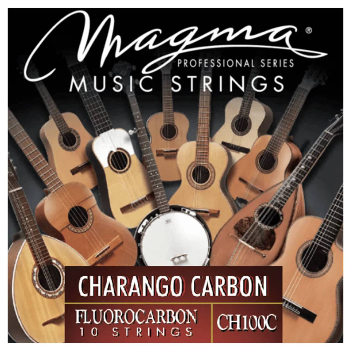 Encordado charango carbon Magma CH100C