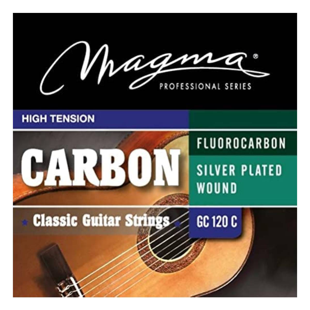 Encordado guitarra clásica carbono Magma GC120C