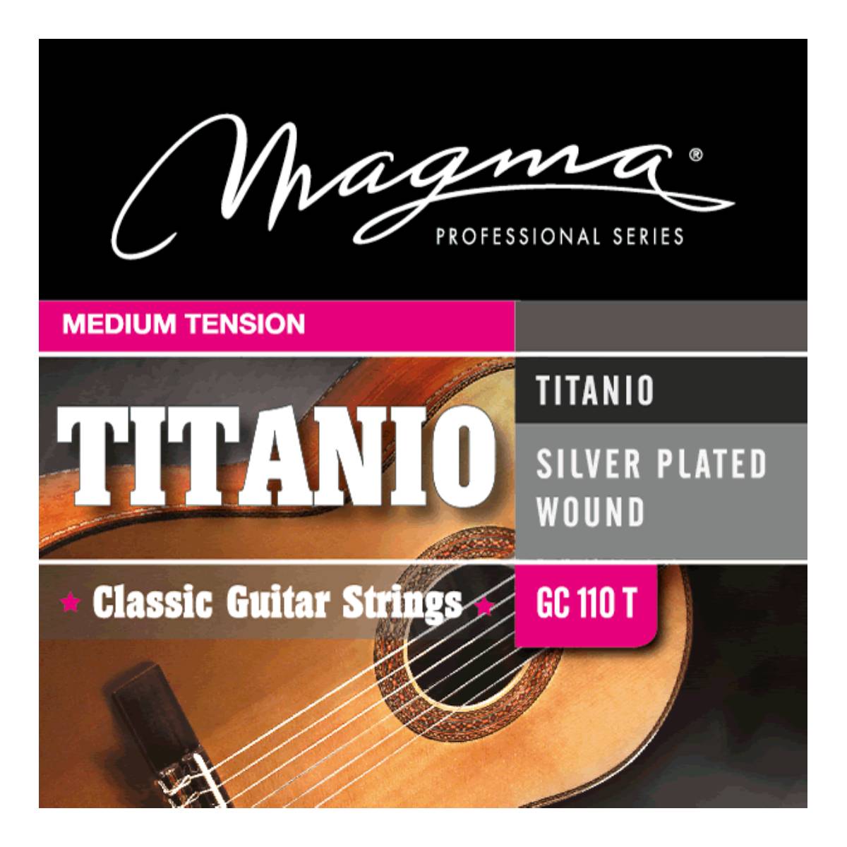 Encordado guitarra clásica titanio Magma GC110T